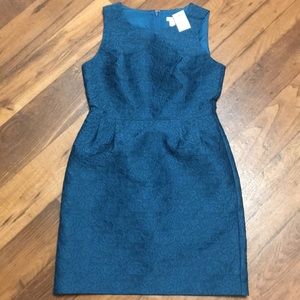 🔥J. Crew Factory Anemone Jacquard Dress 6